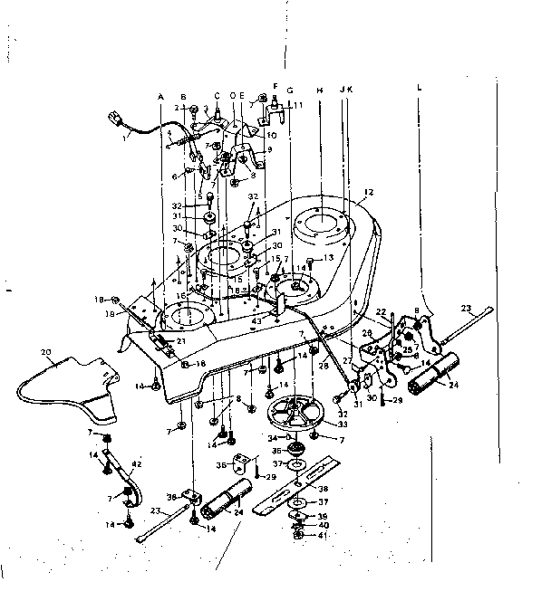 Craftsman 502253621 lower half diagram