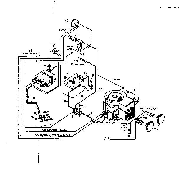 Craftsman 502255151 wiring diagram diagram