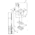 Kenmore 6651386581 powerscrew and ram parts diagram