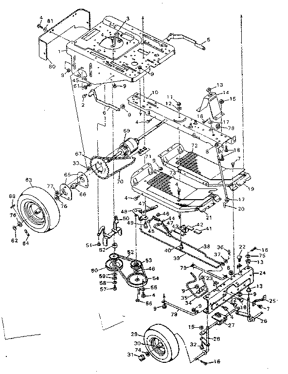 Craftsman 502256136A lower half diagram