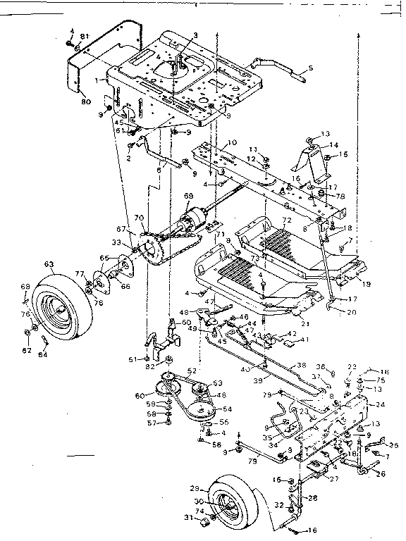 Craftsman 502256117A lower half diagram