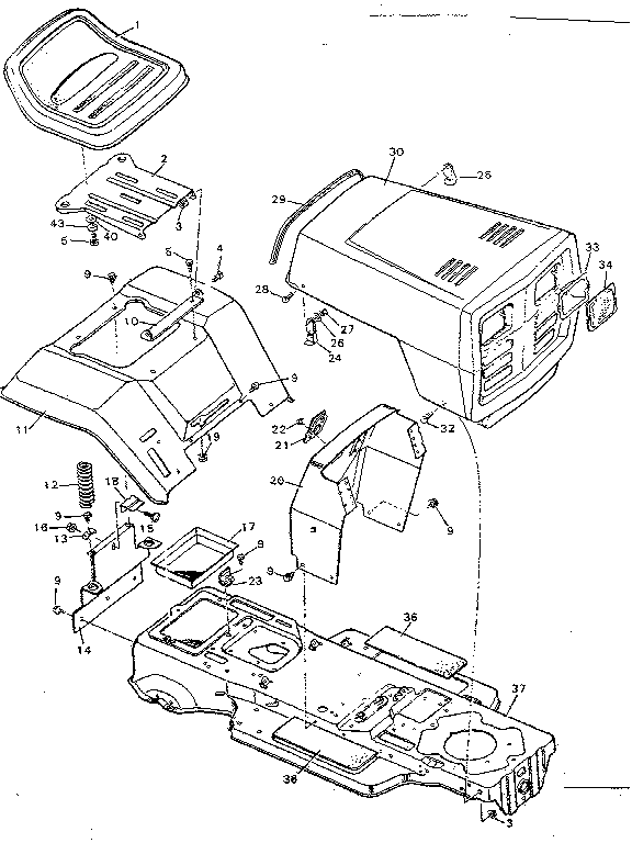 Craftsman 502255381 body parts diagram