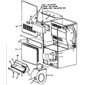 Kenmore 867769241 cabinet diagram