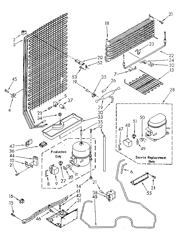 Kenmore 1068265981 unit parts diagram