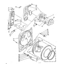 Kenmore 11087427300 bulkhead parts diagram