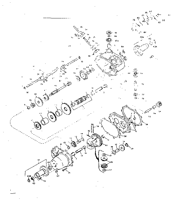 Craftsman 502255141 peerless transaxle diagram