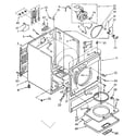 Kenmore 11086664800 cabinet parts diagram