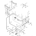 Kenmore 9113628710 burner section diagram