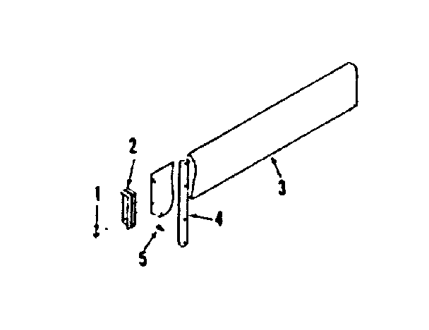 Kenmore 9113628710 optional 4" backsplash diagram