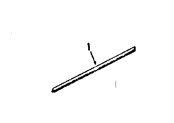 Kenmore 9113628710 optional vertical trim extension diagram