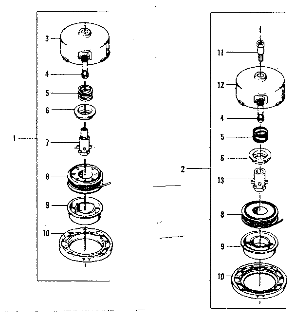 Craftsman 358795520-1980 cutting head diagram