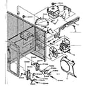 Kenmore 5668878510 switches and microwave parts diagram