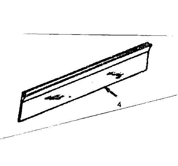 Kenmore 2784218411 filler kit no. 4006721 (optional) diagram