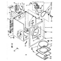 Kenmore 11086568800 cabinet parts diagram