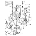 Kenmore 11083383410 drive parts diagram