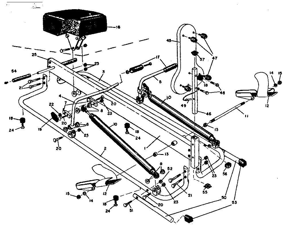 Lifestyler 50128762 replacement parts exploded view diagram