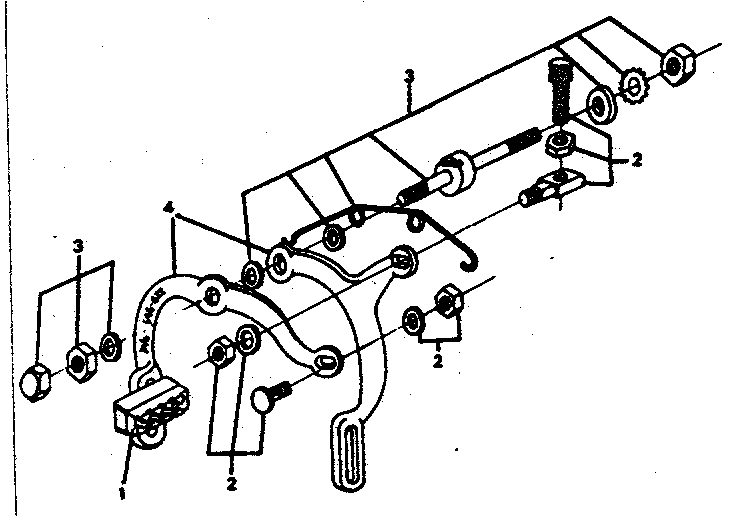 Sears 502473270 side pull caliper brake diagram