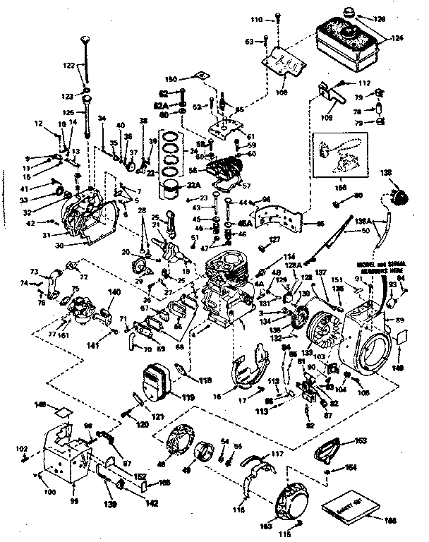 Craftsman 536882701 engine diagram