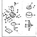 Craftsman 536882701 carburetor no. 632370 diagram