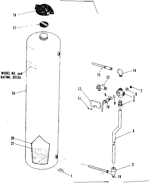 Kenmore 6253470 unit parts diagram