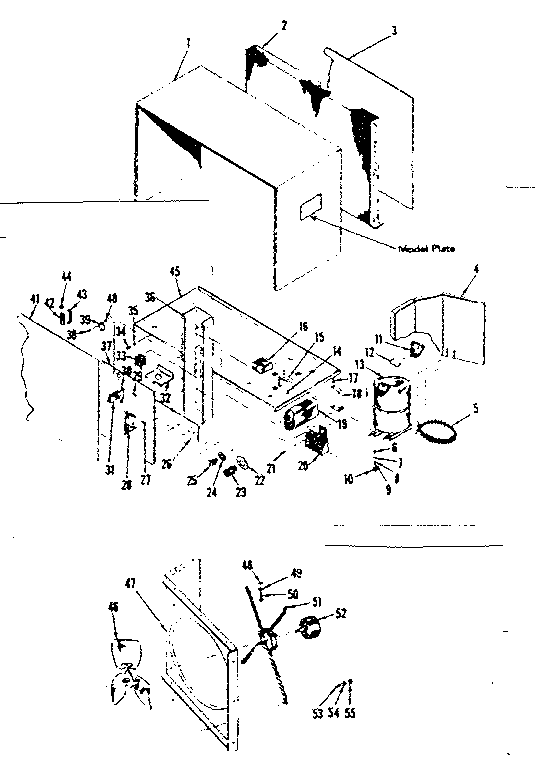 Kenmore 769816051 unit parts diagram