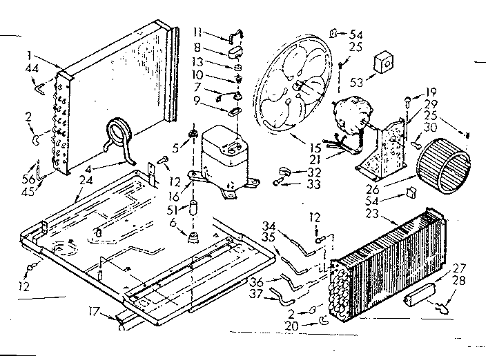 Kenmore 10670171 unit parts diagram