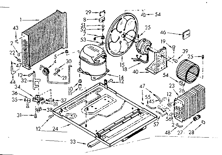 Kenmore 10670210 unit parts diagram