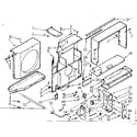 Kenmore 10670802 air flow parts diagram
