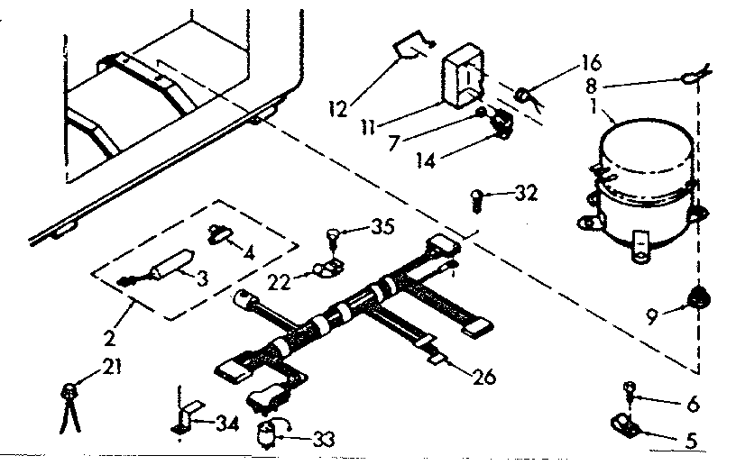 Kenmore 198710640 unit parts diagram