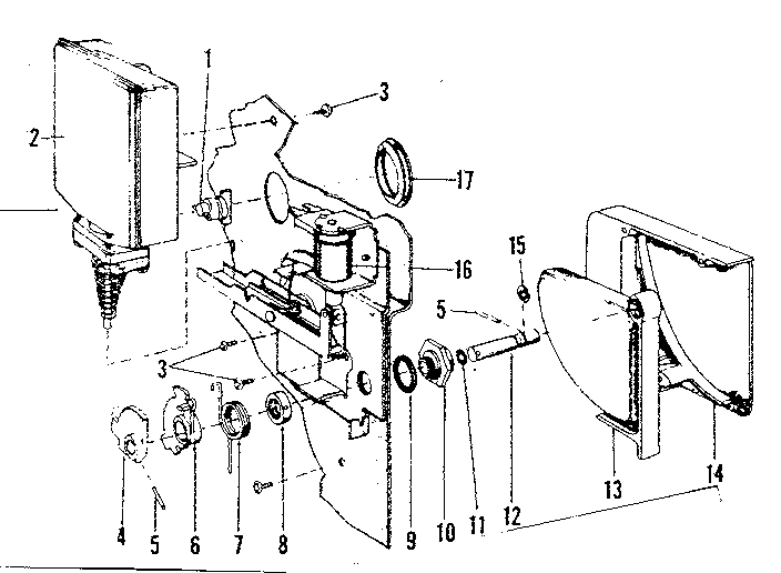 Kenmore 58771621 detergent cup details diagram
