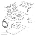 Kenmore 1034153500 counter top and element diagram