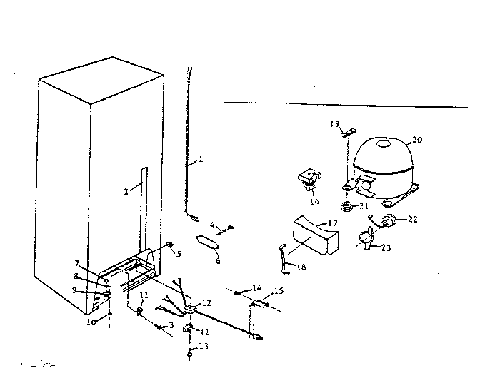 Kenmore 757625920 cabinet parts diagram