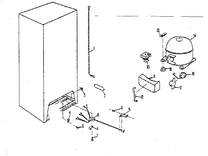 Kenmore 757628920 unit parts diagram
