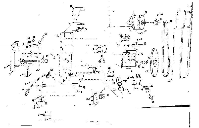 Craftsman 139651500 chassis assembly diagram