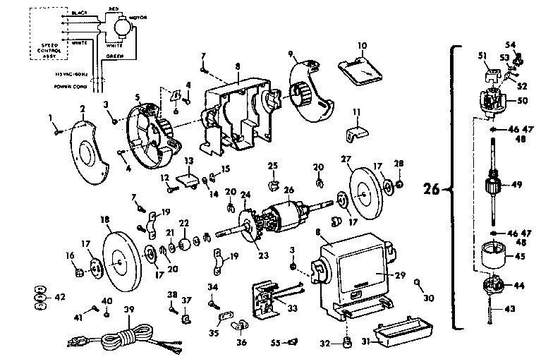Craftsman 257190480 unit parts diagram