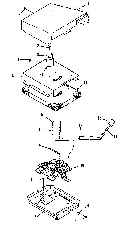 Kenmore 9117398710 power lock section diagram