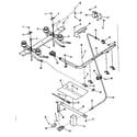 Kenmore 9117278710 burner section diagram