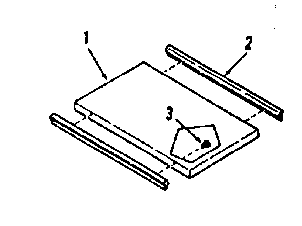 Kenmore 9114398690 griddle/grill cover module kit 4998510 diagram
