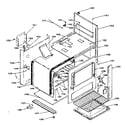 Kenmore 1197488710 body section diagram
