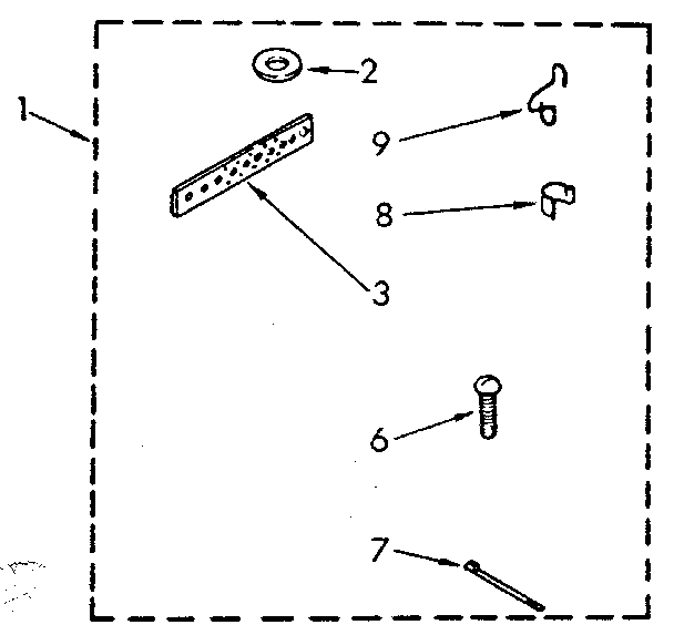 Kenmore 11082683820 miscellaneous parts diagram