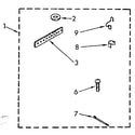 Kenmore 11082683720 miscellaneous parts diagram
