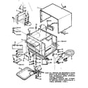 Kenmore 5649947710 cabinet parts diagram