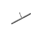 Kenmore 9113658691 optional vertical trim extension 8068690 diagram