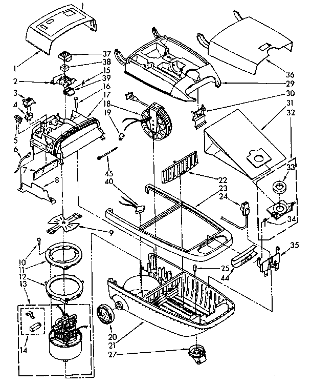 Kenmore 1162641082 base assembly diagram