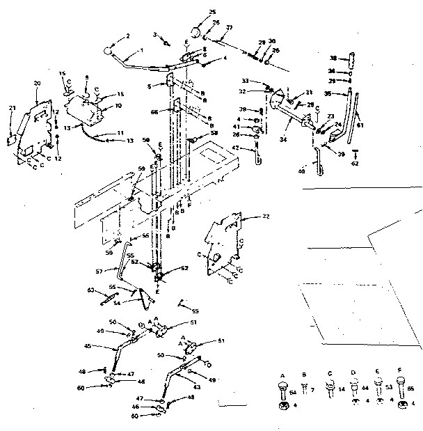 Craftsman 917255733 lift adjustment diagram