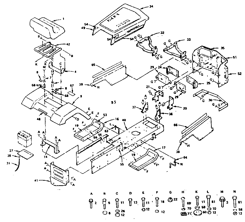 Craftsman 917255736 enclosure diagram
