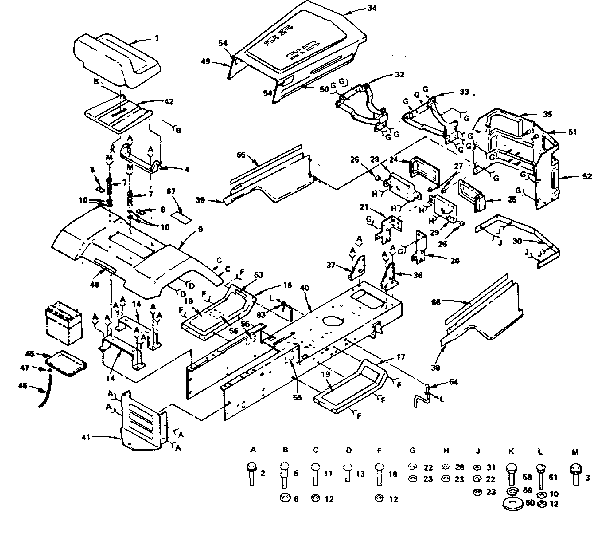 Craftsman 917255722 enclosure diagram