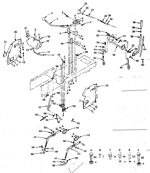 Craftsman 917255735 lift adjustment diagram