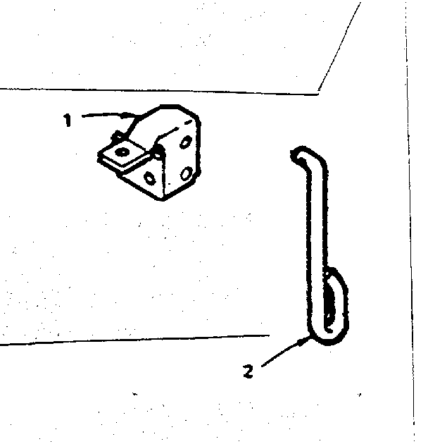 Craftsman 917255810 (1987) mower lift bracket and lift link replacement kit 110095x diagram