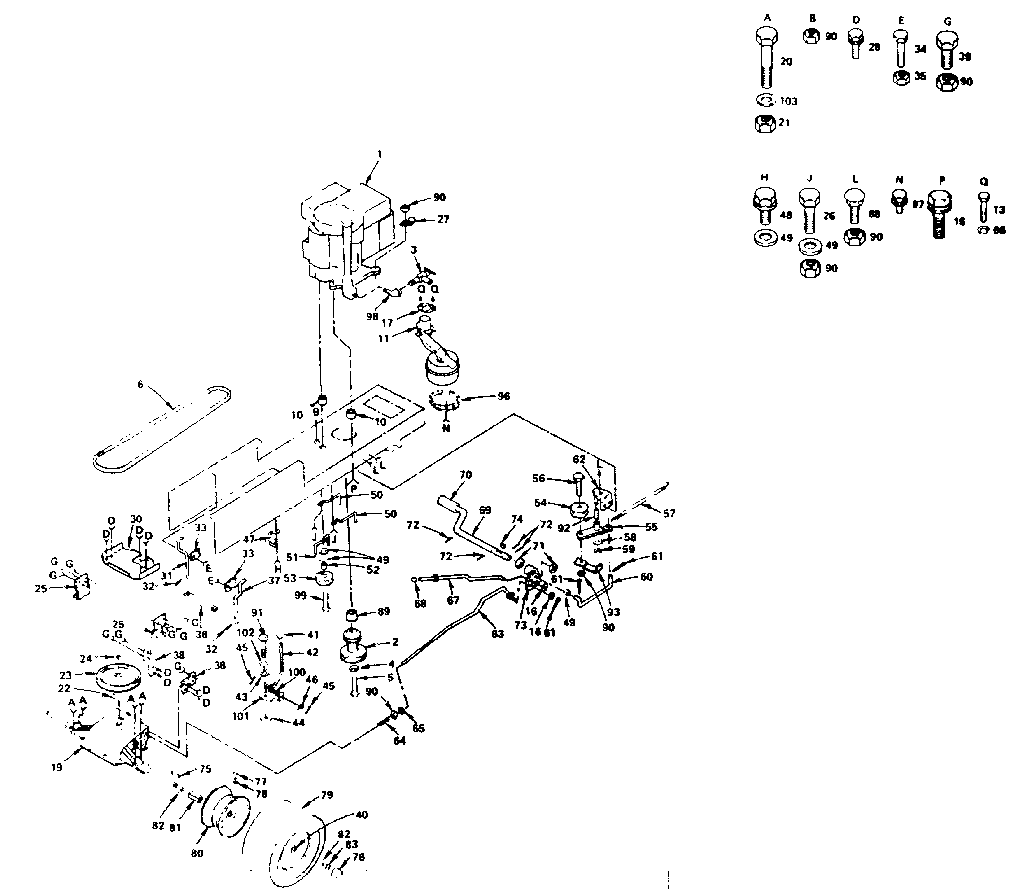 Craftsman 917255741 drive diagram
